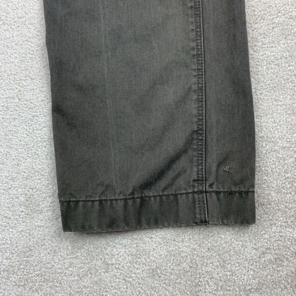 J.Crew Vintage Button Fly Khaki Chino Pants Men 33x32 Cotton Officer - Picture 6 of 16